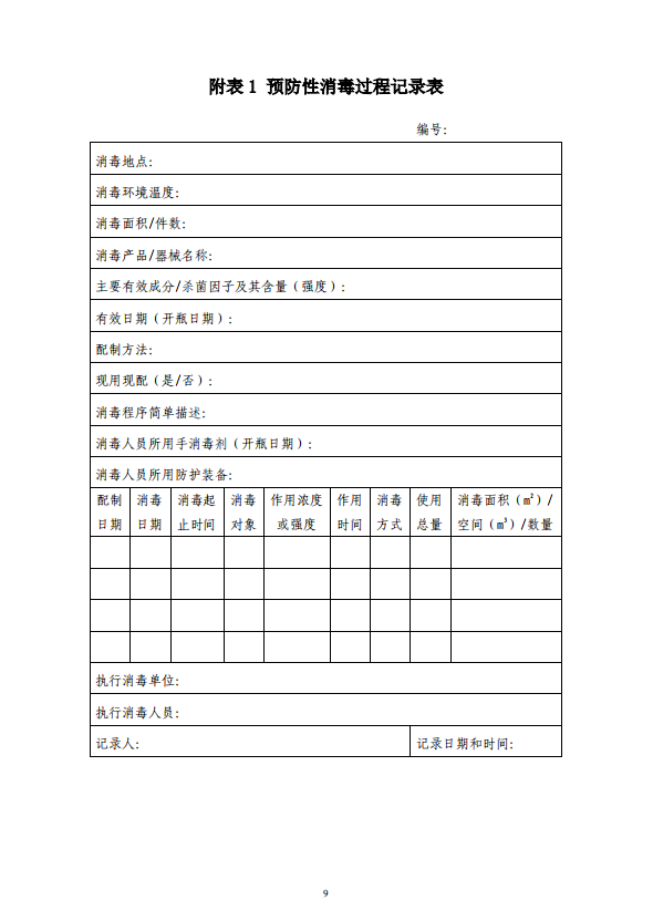 疾病预防控制局发布 |新冠肺炎疫情期间现场消毒评价要求(图10)